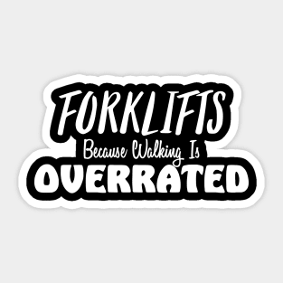 Forklift Certified Meme Sticker